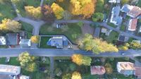Luftbilder mit einer Frontdrohne f&uuml;r den Garagenbau in Wilsdruff sowie Jena und Cottbus