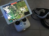 Luftaufnahmen mit einer Drohne in Dresden
